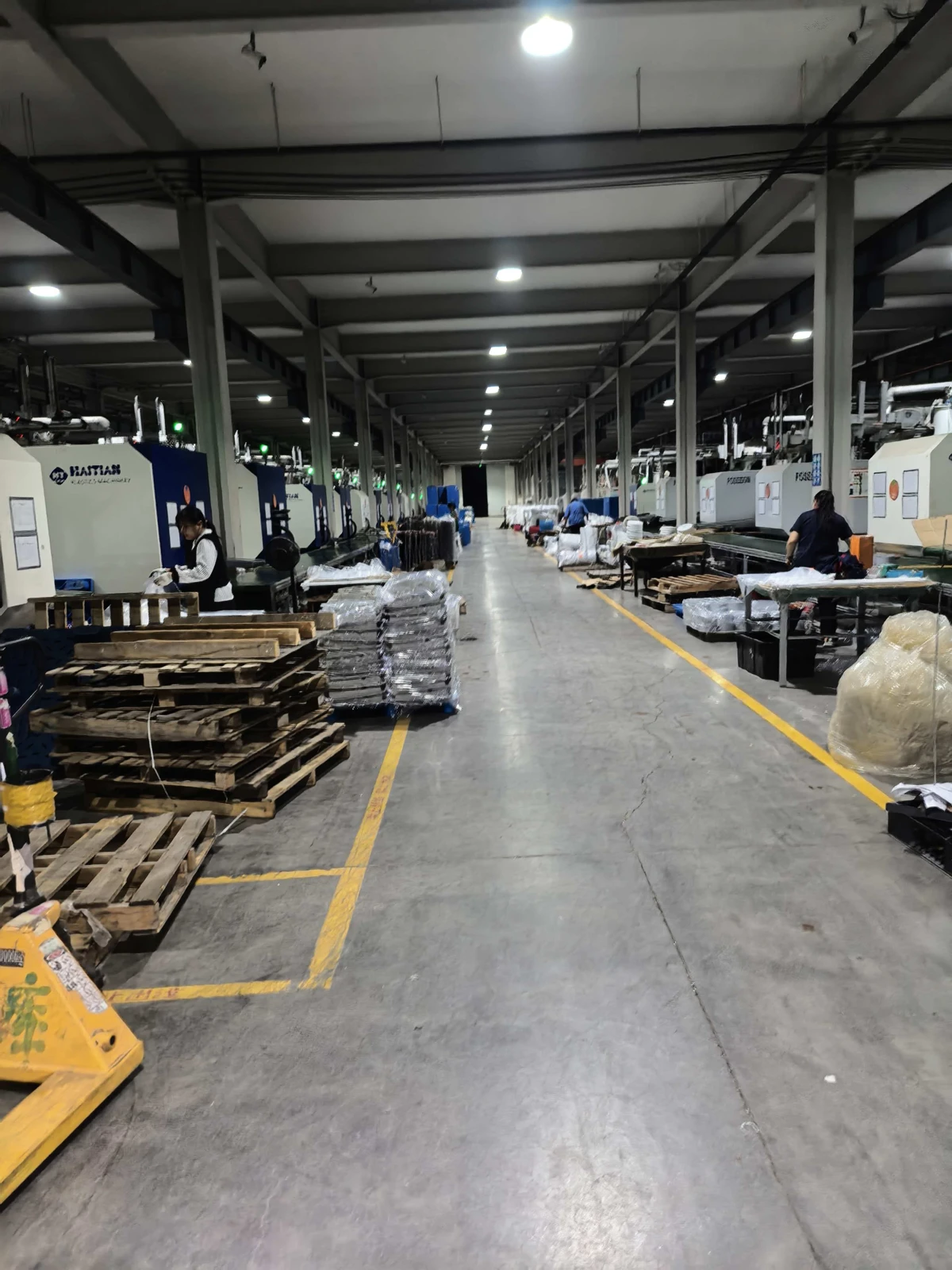 Appliance factory production floor